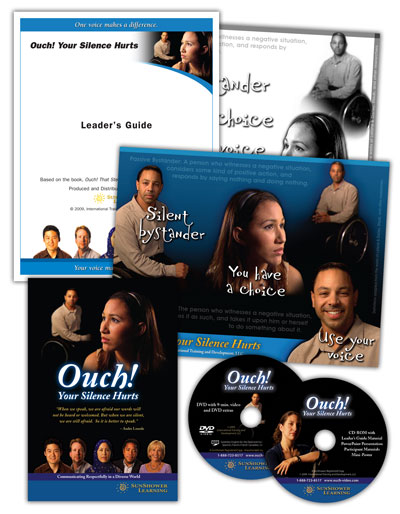 "Ouch! Your Silence Hurts" Package with DVD, CDs, Posters and Leader's Guide